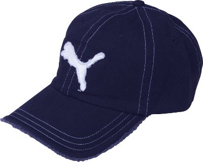 Puma New Navy Vertical Washed Cap Baseball Caps