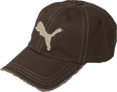 Puma Chocolate Brown Vertical Washed Cap