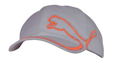 Puma Grey/Orange Golf Monoline Cap