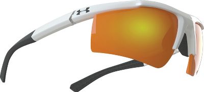 Under Armour Core White/Grey Orange Sunglasses