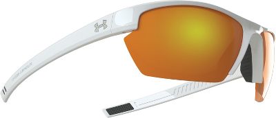 Under Armour Stride XL White/Orange Sunglasses