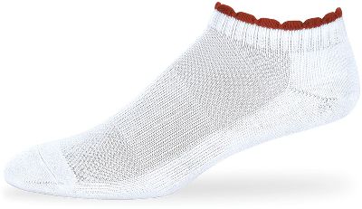 Pro Feet Medium Microfiber Tiara Cheer Sock