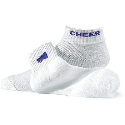 Pro Feet Flip Top Small Cheerleading Sock - Cheerleading Socks from brands like Nike, Pearsox and Twin City