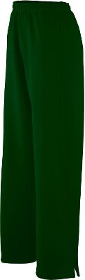 Augusta Girls Dark Green Spirit Warm-Up Pants