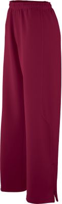 Augusta Girls Maroon Spirit Warm-Up Pants