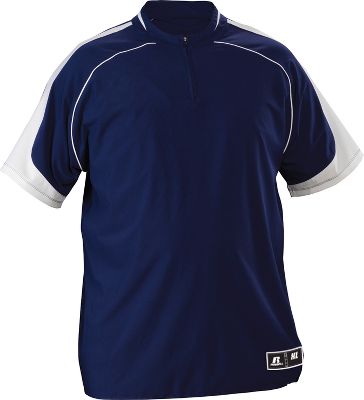 Russell Men's Short Sleeve Batting Practice Pullover eBay