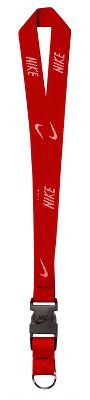 Nike Sport Red Neck Lanyard