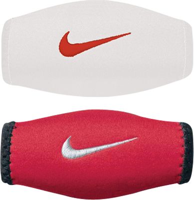 Nike Home & Away Red/White Chin Shields - 2 pack