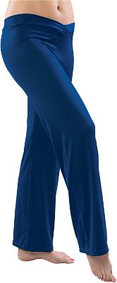 Pizzazz Adult Low Rise Navy Microfiber Pants