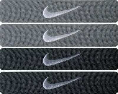 Nike Home and Away Grey/Black Dri-FIT Arm Bands