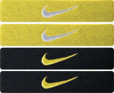 Nike Home and Away Maize/White Dri-FIT Arm Bands