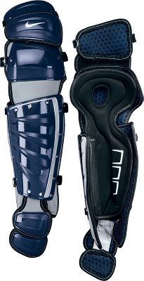 Nike Adult Navy Pro Gold Catcher's Leg Guards