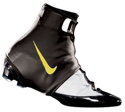 Nike STR8 Jacket Black/Volt Football Ankle Brace