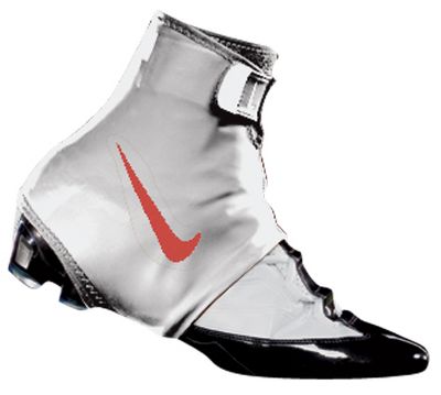 Nike STR8 Jacket White/Red Football Ankle Brace