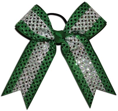 Custom Cheer Double Sequin Hair Bows