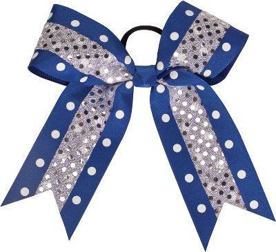 Powerbows Original Polka Dot Pattern Bow w/ Sequins