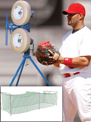 Jugs Pujols Backyard Baseball Package Baseball Pitching Machines