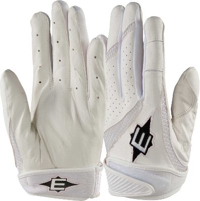 Easton Women's Wht/Wht Rollover Batting Gloves