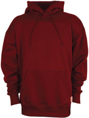 Majestic Men's Therma Base Maroon Fleece Hoodie
