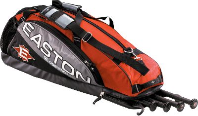Baseball Easton Edge Wheeled Bag Red