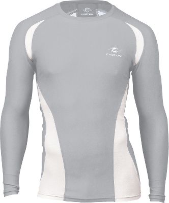 Easton Adult Qualifier Grey Compression Shirt