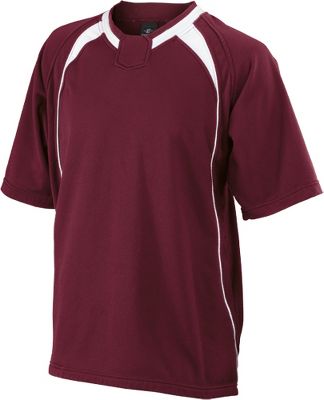 Easton Escape Short Sleeve Maroon Batting Jacket