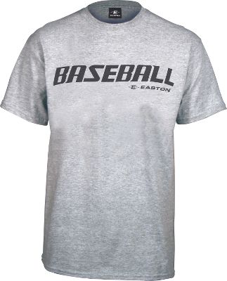 Easton Adult Grey Baseball T-Shirt