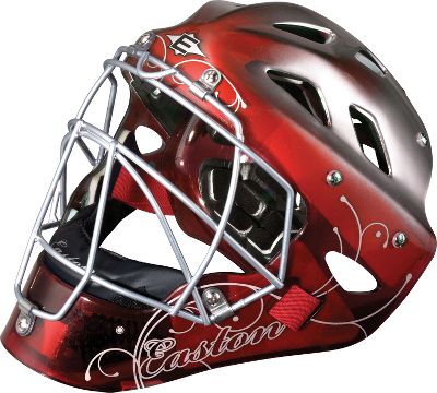 Easton Synergy Scarlet Fastpitch Catcher's Helmet