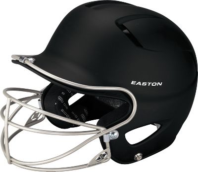 Easton Stealth Grip Batting Helmet with Facemask