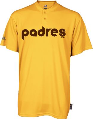 Majestic Men's MLB 2-Button Cooperstown Replica Jersey