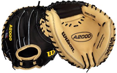 Wilson A2000 Blond 32 12 Baseball Catchers Mitt Throws Right Softball Catchers Mitts
