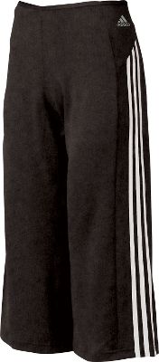 Adidas Women's Black/White Skim Capri Pants