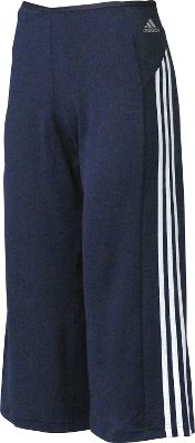 Adidas Women's Navy/White Skim Capri Pants