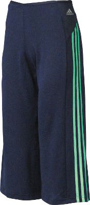 Adidas Women's Navy/Green Skim Capri Pants
