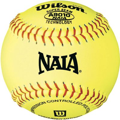 Wilson 12" NAIA Yellow Fastpitch Softball