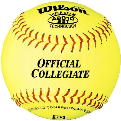 Wilson 12" D1-NCAA Yellow Fastpitch Softball