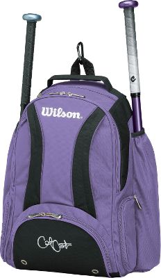 Baseball Wilson A9415 Cat Osterman Backpack Purple