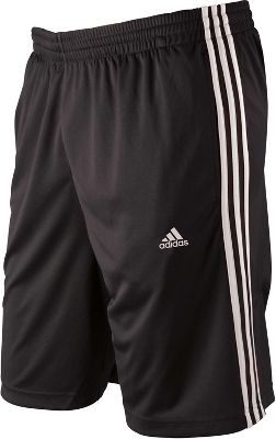 Adidas Men's Black/White Essential Workout Short