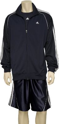 Adidas Mens Adult Basketball Layup Jacket