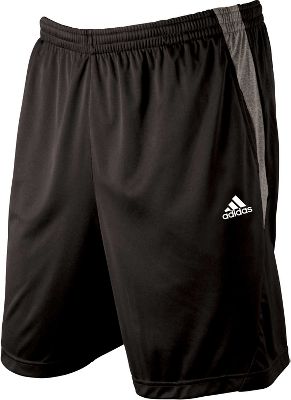 Adidas Black/Grey ClimaLite Heather Workout Short