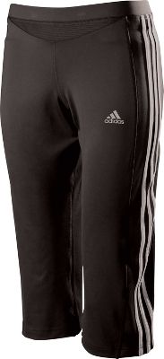 Adidas Women's Blk/Wht Energy Workout Capri Pants