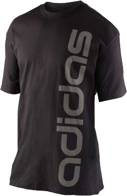 Adidas Men's Black Vertigle Lineage T-shirt