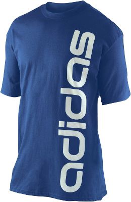 Adidas Men's Collegiate Royal Vertigle Lineage T-shirt