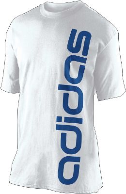 Adidas Men's White Vertigle Lineage T-shirt