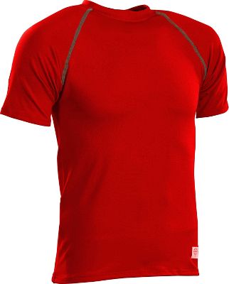 Louisville Youth Scarlet Short Sleeve Compression Shirt