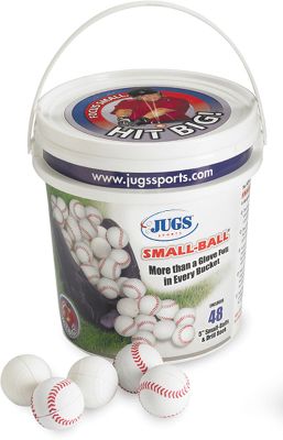 Jugs Bucket w/ 4 Dozen Small Balls