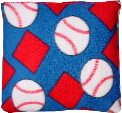 Baseball Gemsports Sports Pocket Baseball Pillow Blanket