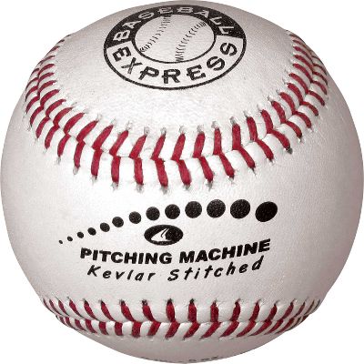 Baseball Express Kevlar Stitched Pitching Machine Baseball