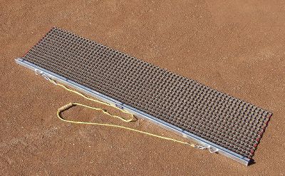 Trigon Rigid Drag Mat with Bar Attachment
