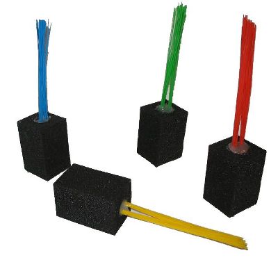 Trigon Feathered Base Plug (set of 3)
